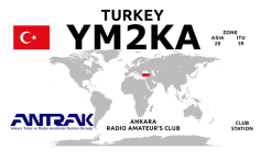 TC40A - 40th Anniversary of the Ankara Radio Amateur's Club YM2KA