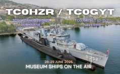 TC0HZR / TC0GYT Submarine / Ship Museum On The Air